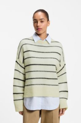Striped sweater, Patterned