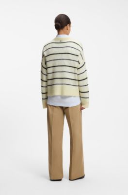 Striped sweater, Patterned