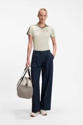 BOSS x AO replica teamwear polo shirt, Light Beige
