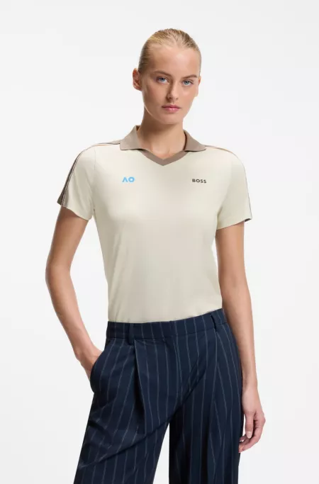 BOSS x AO replica teamwear polo shirt