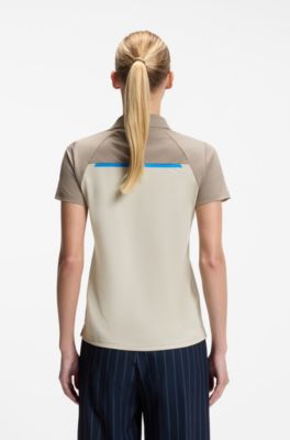 BOSS x AO replica teamwear polo shirt, Light Beige