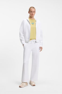 BOSS x AO cotton T-shirt, Yellow
