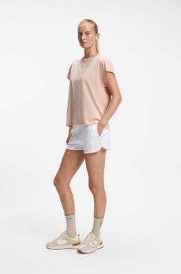 BOSS x AO cotton T-shirt, Light Orange