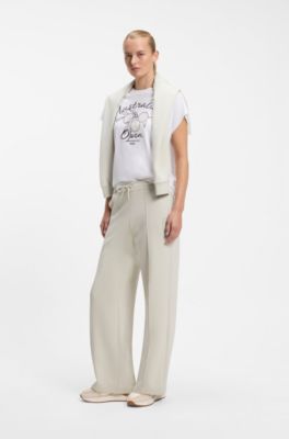 BOSS x AO cotton T-shirt, White