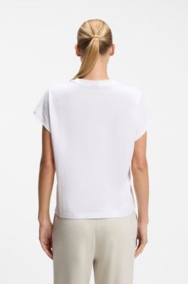 BOSS x AO cotton T-shirt, White