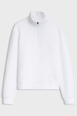 BOSS x AO quarter-zip sweatshirt, White