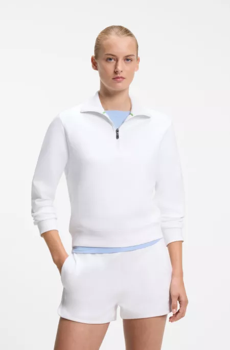 BOSS x AO quarter-zip sweatshirt