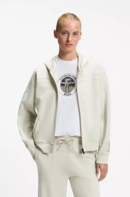 BOSS x AO zip-up hoodie