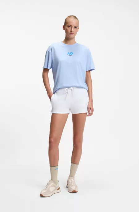 BOSS x AO drawstring shorts