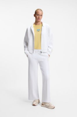 BOSS x AO tracksuit bottoms, White