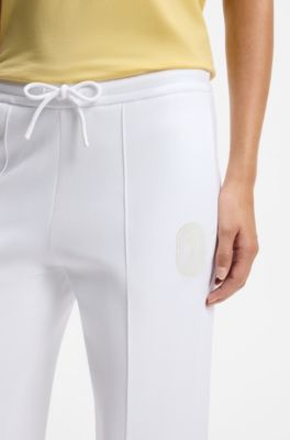 BOSS x AO tracksuit bottoms, White