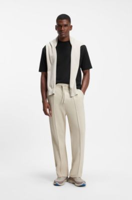 BOSS x AO stretch-cotton T-shirt, Black