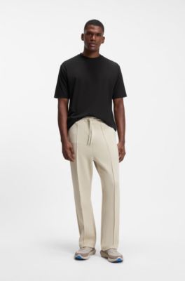 BOSS x AO stretch-cotton T-shirt, Black