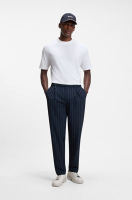 BOSS x AO stretch-cotton T-shirt, White