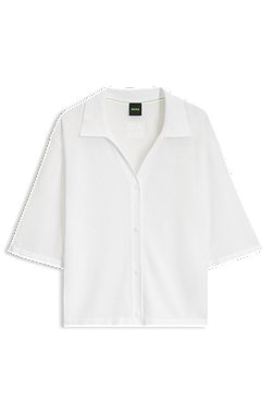 BOSS x AO knitted shirt