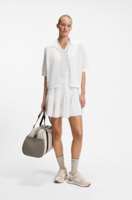 BOSS x AO knitted shirt, White