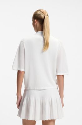 BOSS x AO knitted shirt, White