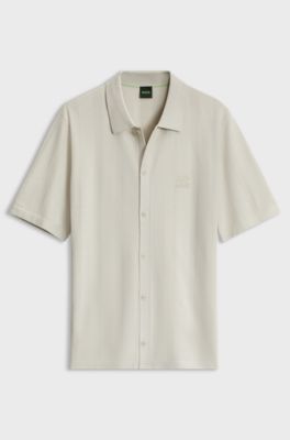 BOSS x AO knit shirt, Light Beige