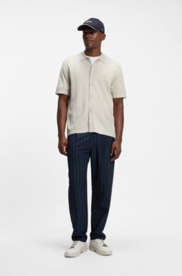 BOSS x AO knit shirt, Light Beige
