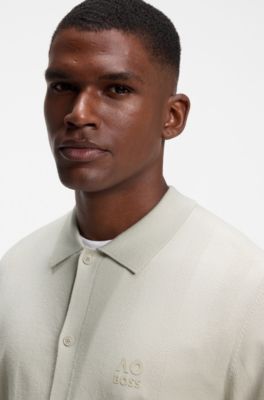 BOSS x AO knit shirt, Light Beige