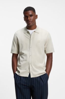 BOSS x AO knit shirt, Light Beige