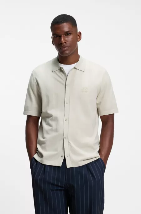 BOSS x AO knit shirt