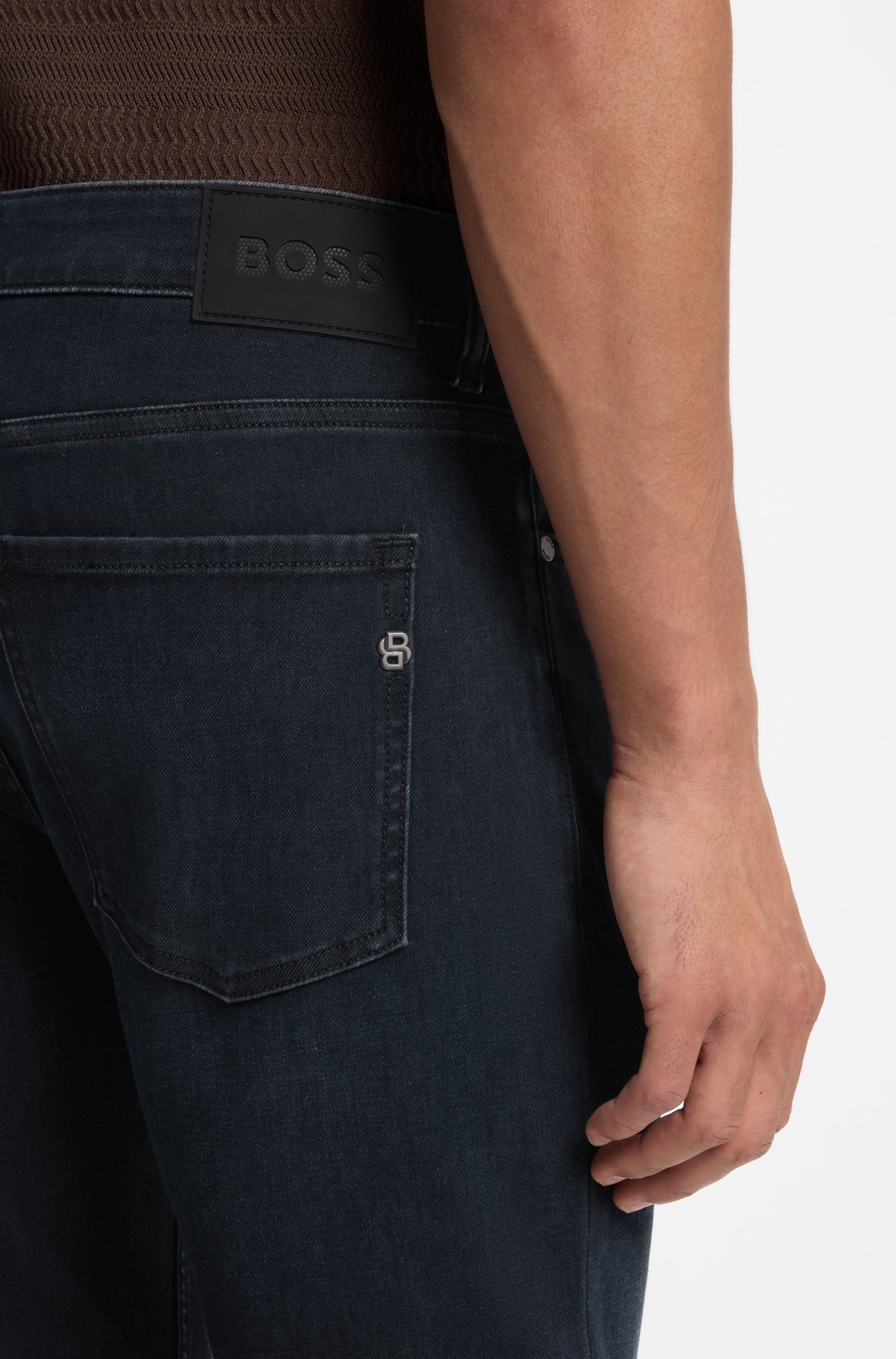 Boss Delaware slim-fit jeans herr – bild 3