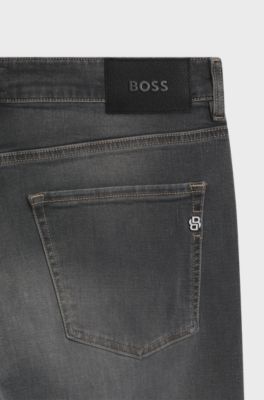 Delaware slim-fit jeans, Dark Grey