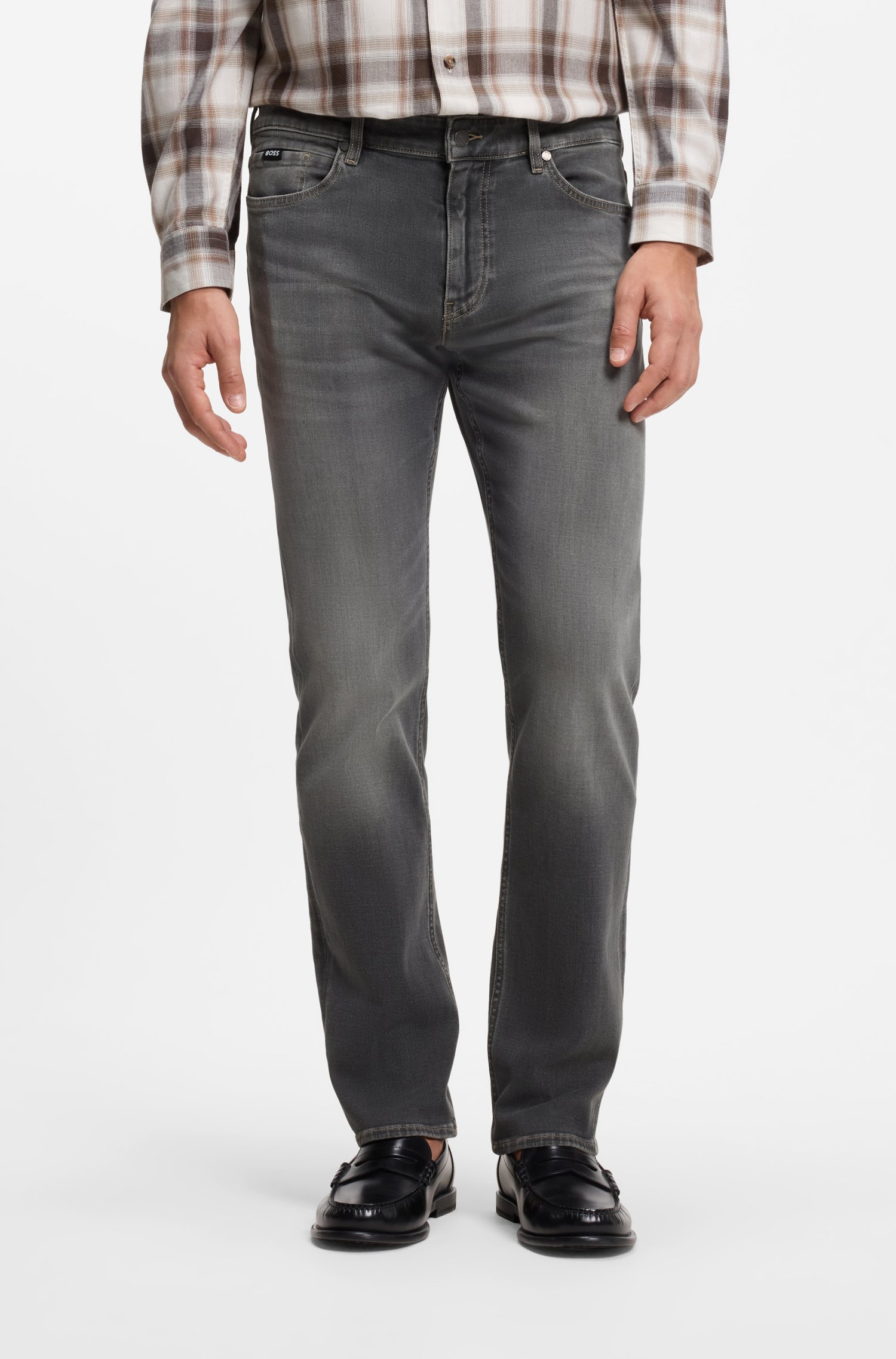Boss Delaware slim-fit jeans herr