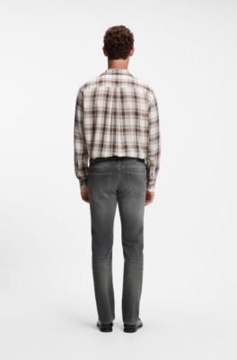 Delaware slim-fit jeans, Dark Grey