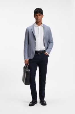 Ogden regular-fit jeans, Dark Blue