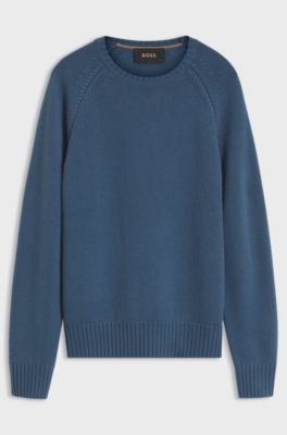 Cashmere sweater, Blue
