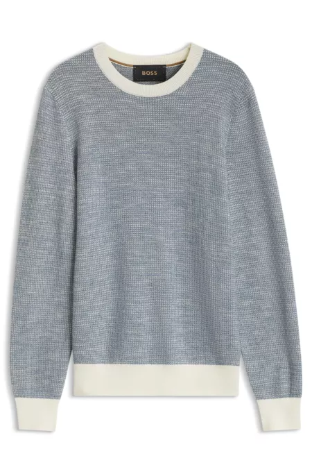 Pullover aus Baumwolle und Seide