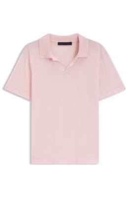 Boss BY BECKHAM knit polo in virgin wool pikéer herr – bild 4