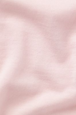 BOSS BY BECKHAM knit polo in virgin wool, Light Pink