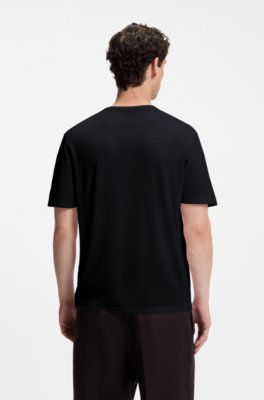Boss BY BECKHAM knit T-shirt in virgin wool herr – bild 3