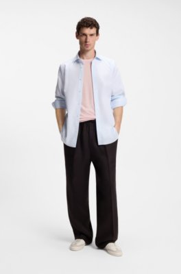 Boss BY BECKHAM knit T-shirt in virgin wool herr – bild 2