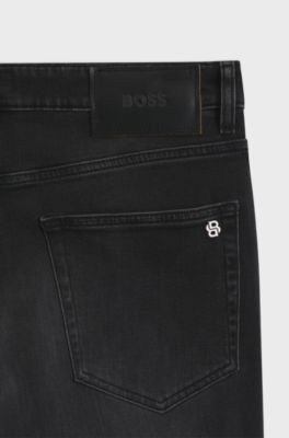 Maine regular-fit jeans, Black