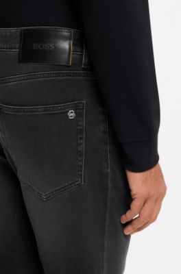 Maine regular-fit jeans, Black
