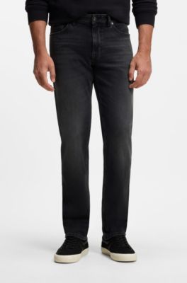 Maine regular-fit jeans, Black