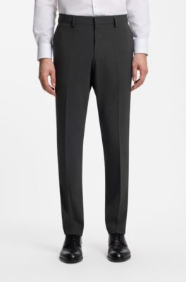 Two-piece wool-blend suit, Dark Grey