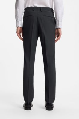 Two-piece wool-blend suit, Dark Grey