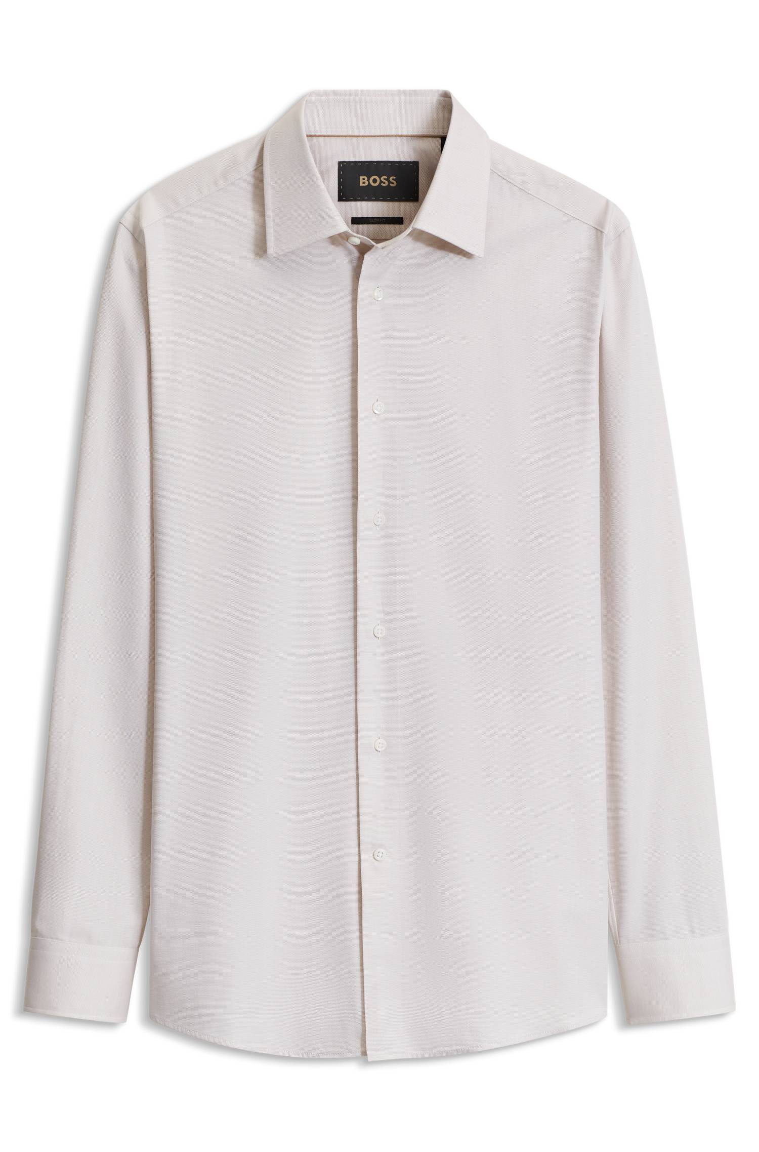 Boss Slim-fit cotton shirt skjortor & blusar herr – bild 4