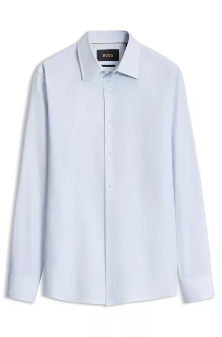 Slim-fit cotton shirt