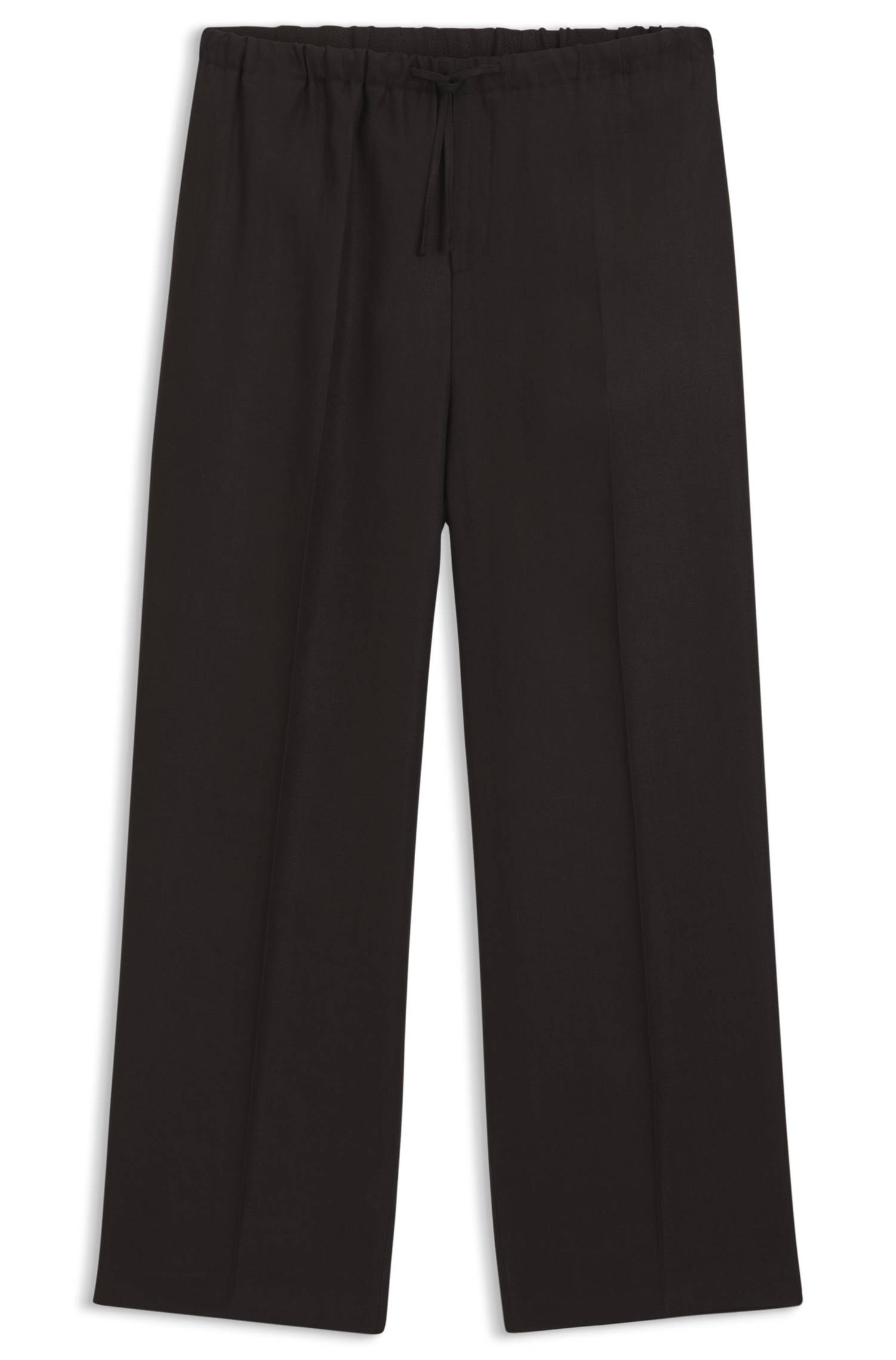 Boss BY BECKHAM relaxed-fit linen trousers byxor herr – bild 4