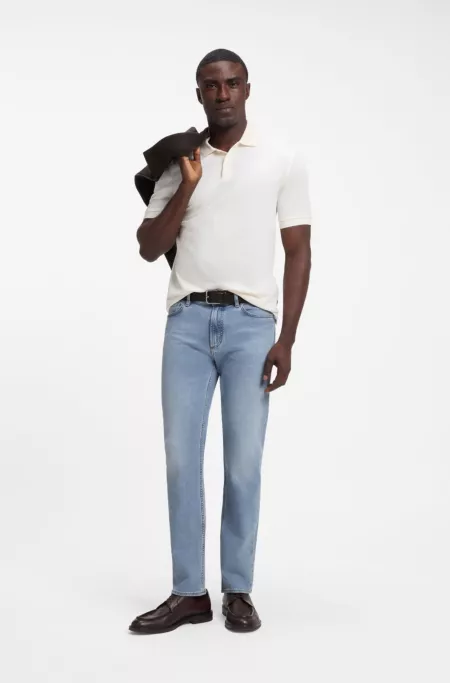 Slim-Fit Jeans mit Kaschmir