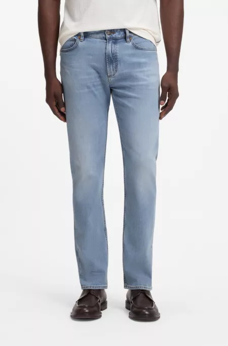 Slim-Fit Jeans mit Kaschmir