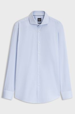 Slim-fit shirt , Light Blue Stripes