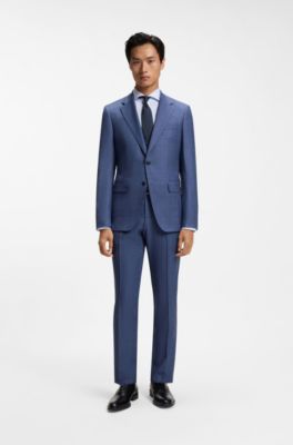 Slim-fit shirt , Light Blue Stripes
