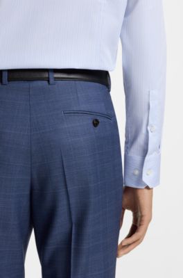 Slim-fit shirt , Light Blue Stripes